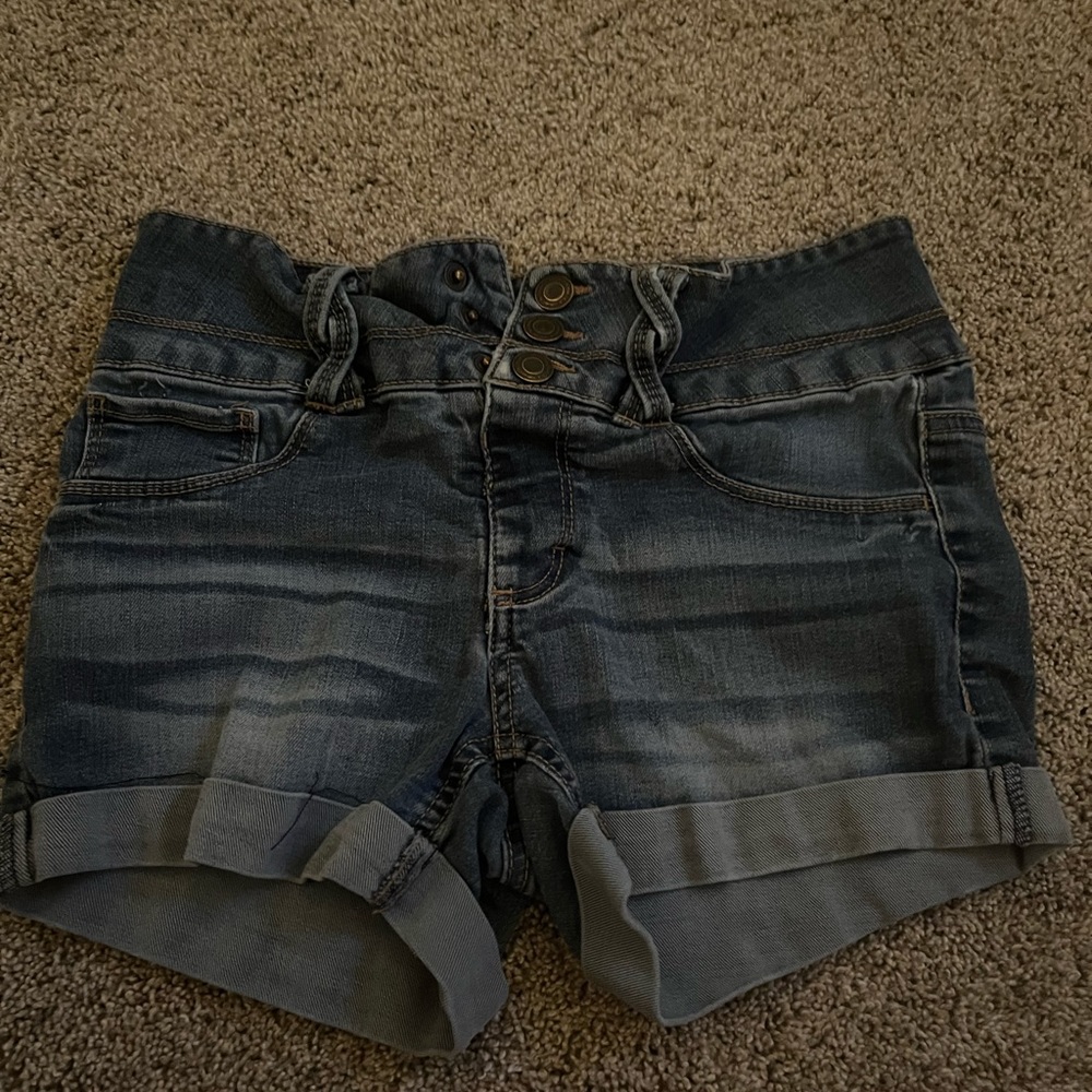 demin shortie So shorts